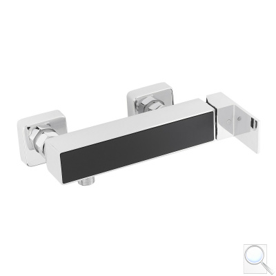 Sprchová baterie SIKO Elements bez sprchového setu 150 mm černá/chrom SIKOBSEL268DC. 