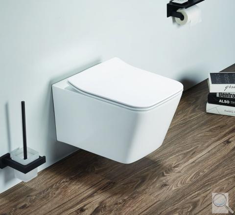WC závěsné SAT Infinitio se sedátkem softclose, zadní odpad SATINF012SREXP obr. 1