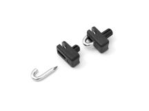 Příchytka zatloukací – černá