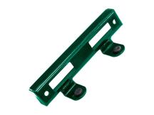 Doraz branky kovový zelený