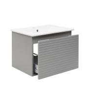 Koupelnová skříňka s umyvadlem Naturel Savona 58x43x44,8 cm šedá mat SAVONA60GM. obr. 2&nbsp;