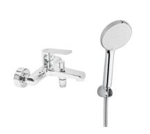 Vanová baterie SAT Feel s vanovým setem 150 mm chrom lesk SATBSFEEL222SET1