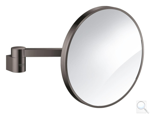 Kosmetické zrcátko Grohe Selection sklopné Hard Graphite 41077A00. obr. 1