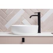 Umyvadlo na desku SAT Infinitio 39x39 cm mat bez otvoru pro baterii SATINF3939M. obr. 7 