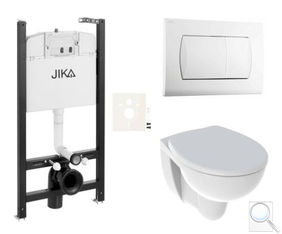 Závěsný WC set do lehkých stěn / předstěnová KOLO Rekord SIKOJSI1. obr. 1