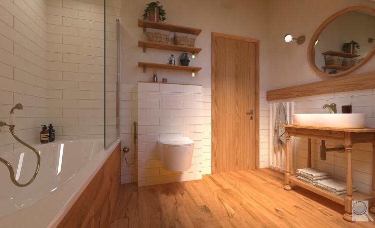 Koupelna Ragno Brick Glossy