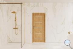 Koupelna Praline - SIKO-mramorova-cerna-drevena-koupelna-s-walk-in-a-volne-stojici-vanou-serie-praline-05