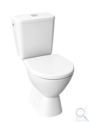 WC kombi komplet stojící Jika Lyra Plus bílá zadní odpad H8257260002423. obr. 1