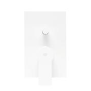 Vanová baterie SAT B-Way včetně podomítkového tělesa bílá matná SATBSBW215B. (5)