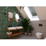 Umyvadlo na desku SAT Infinitio 50x40 cm bez přepadu SATINF4050. &nbsp;(4)