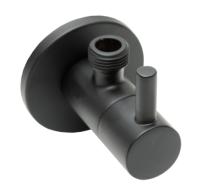 Rohový ventil 1/2x3/8 černý Optima RVPBL