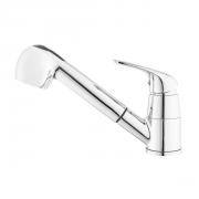 Dřezová baterie S-Line Pro s vytahovací sprškou, 2 proudy chrom SIKOBSLPRO283 (obr. 2)