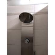 Sprchový panel SIKO na stěnu i do rohu s pákovou baterií nerez PRIMESHOWER. obr. 3 