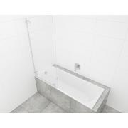 Vanová zástěna SAT TGD NEW 150x80 cm chrom SATTGVZO150CRT. obr. 2