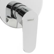 Vanová baterie SIKO Lucida včetně podomítkového tělesa chrom SIKOBSLU215. obr. 3&nbsp;