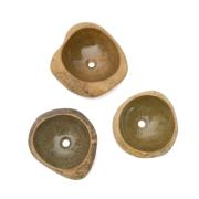 Umyvadlo na desku SAT Purity kámen bez otvoru pro baterii, bez přepadu SATSTONE. obr. 7&nbsp;