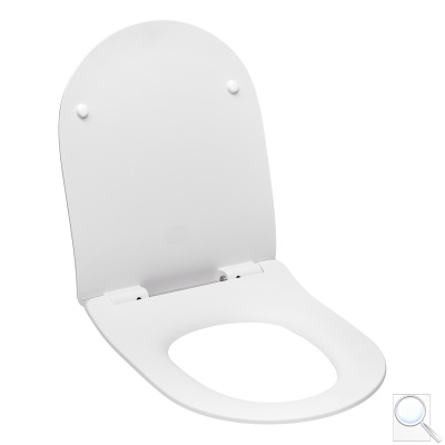 WC sedátko Glacera duroplast bílá matná AL030SMW. obr. 1