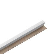 Obkladová Lamela Fineza Spline white 275 x 6,4 cm bílá. SPLINEWO1-001 