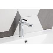 Umyvadlová baterie SAT Fusion bez výpusti černá/chrom SATBSFU271TC. obr. 3&nbsp;