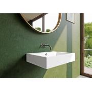 Umyvadlo Kaldewei Puro 3164 60x46 cm alpská bílá bez otvoru pro baterii 901406003001. &nbsp;(2)