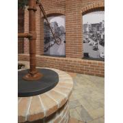 Betonové tvarovky. standard ostařený cihločervená