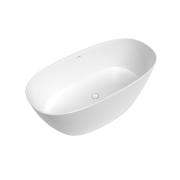 Volně stojící vana SAT Aula 160x78,7 cm litý mramor levá i pravá SATAULA1600. &nbsp;(4)