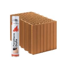 Cihla Porotherm 44 EKO+ Profi Dryfix - Tepelněizolační broušená