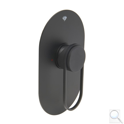 Sprchová baterie SAT Fusion včetně podomítkového tělesa matná černá SATBSFU210KPCC. obr. 1