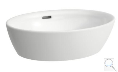 Umyvadlo na desku Laufen Pro 52x39 cm bez otvoru pro baterii H8129644001091. obr. 1