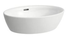 Umyvadlo na desku Laufen Pro 52x39 cm bez otvoru pro baterii H8129644001091