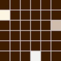 Mozaika Rako Concept Plus hnědá