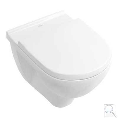 WC se sedátkem softclose závěsné Villeroy & Boch O.Novo zadní odpad 5660H101. 