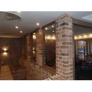 Fasádní pásek Klinker mix červená reliéfní. BAROK83-004