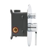 Vanová baterie SAT Fusion včetně podomítkového tělesa chrom lesk SATBSFU215TCH. obr. 5&nbsp;