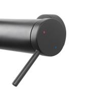 Sprchový systém SAT na stěnu s pákovou baterií černá SATSSPKC. obr. 9&nbsp;