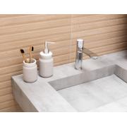 Umyvadlová baterie SAT Fusion bez výpusti páka bílé sklo SATBSFU271BS. obr. 7&nbsp;