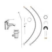 Bidetová baterie S-Line s výpustí chrom SL235. obr. 6&nbsp;