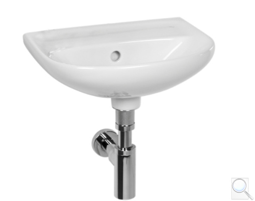 Umývátko Jika Lyra Plus 40x31 cm bez otvoru pro baterii H8153810001091. obr. 1