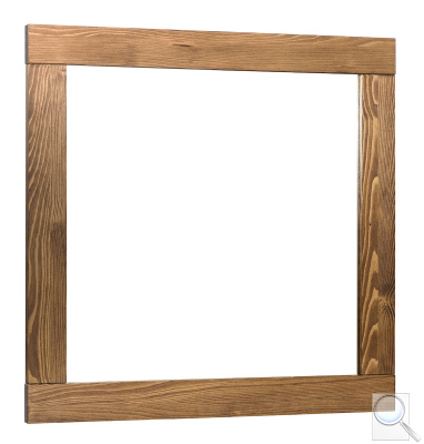 Zrcadlo Naturel Country 80x80 cm palisandr COUNTRYZRC80PA. 