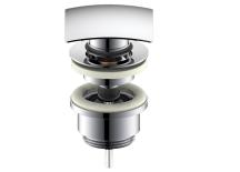 Umyvadlový vtok OPTIMA 5/4, click-clack hranatý VF785CRQ