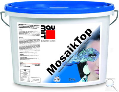 Fasádní omítka MosaikTop Baumit. 