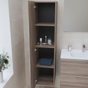 Koupelnová skříňka vysoká VitrA Mia 35x35x145 cm cordoba MIAV35C (obr. 4)