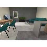 Dlažba Fineza Lobby tmavě šedá. im-1200-LOBBY60DGR-001