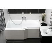 Asymetrická vana Laguna Beáta Plus 160x80 cm akrylát. obr. 6&nbsp;