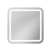 Zrcadlo s LED osvětlením Naturel Pavia Way 60x60 cm ZIL6060KRBV. obr. 2