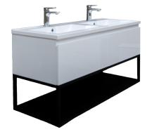 Koupelnová skříňka s dvojumyvadlem SAT B-Way bílá lesk BWAY120WU