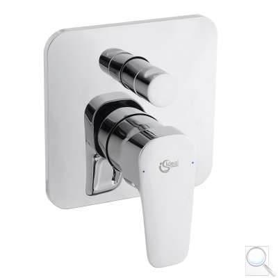 Vanová podomítková baterie včetně podomítkového tělesa s přepínačem Esla Ideal Standard A6947AA. 