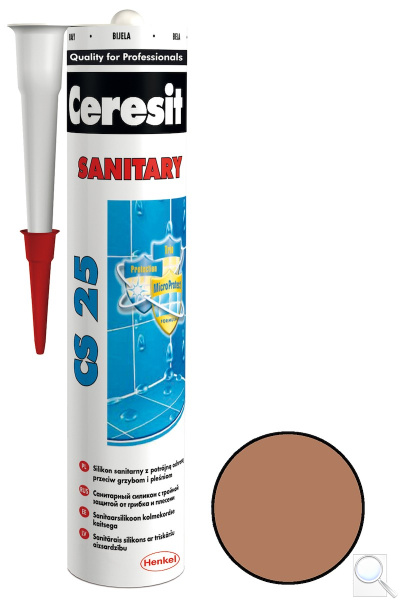 Silikon Ceresit CS 25 siena 280 ml. 