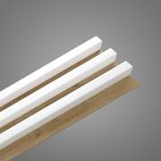 Obkladová lamela Fineza Spline Slim white bílá. im-1200-SPLINEWO3S-003 