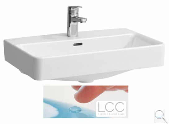 Umyvadlo Laufen Pro 60x38 cm otvor pro baterii uprostřed H8179594001041. obr. 1